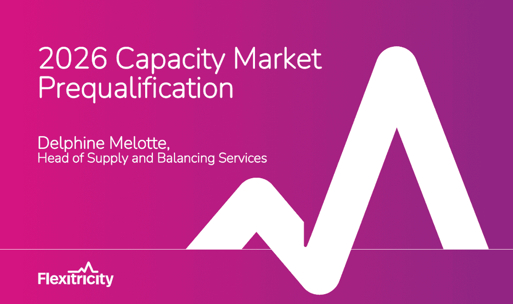 2026 Capacity Market Prequalification