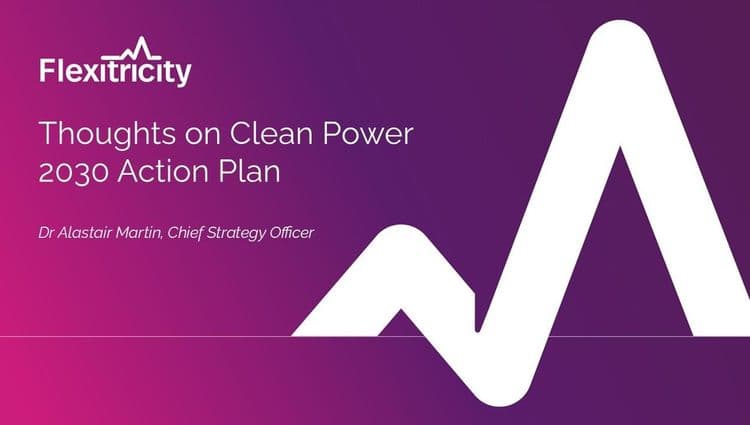 Thoughts on Clean Power 2030 Action Plan