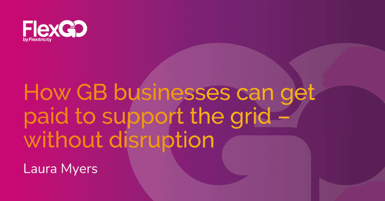 How GB businesses can get paid to support the grid – without disruption